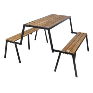 3n1 Garden Folding Bench and Table - Image 9