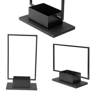 Set Of Two Long Decorative Metal Stands - Image 3