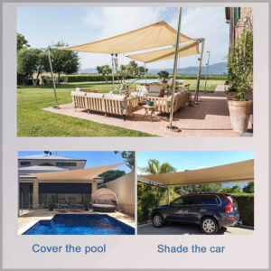 Sun Shade Sail Awning High Density Polyethylene - Image 17