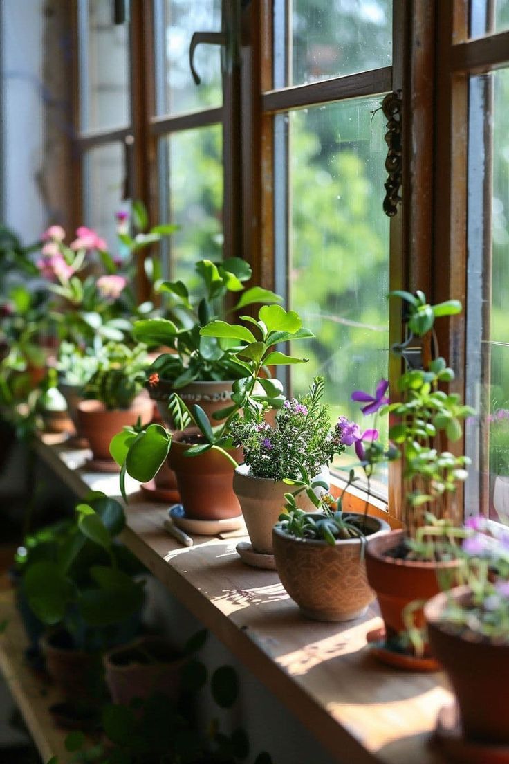 Windowsill Herb Garden